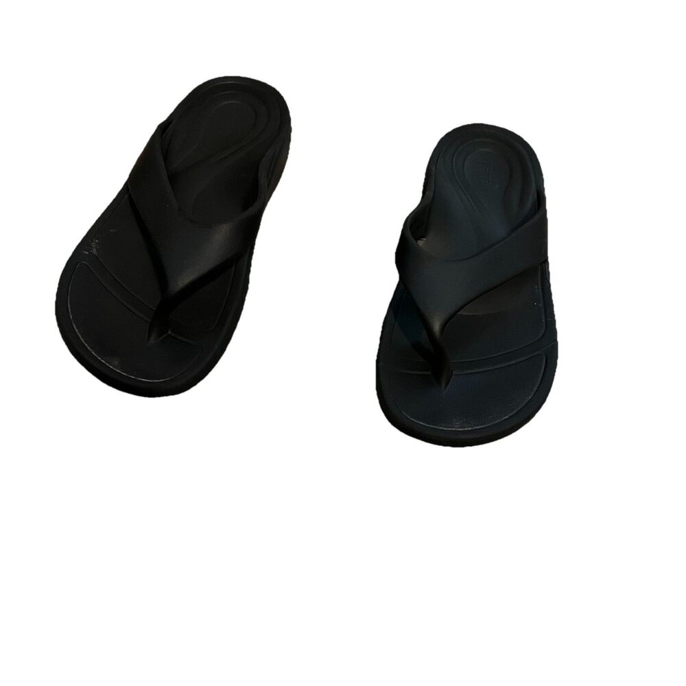 Aetrex Women’s Sandals 9 Flip Flop Thong Orthotic Rubber